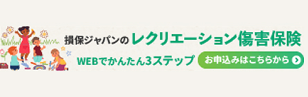 損保ジャパンのレクリエーション傷害保険